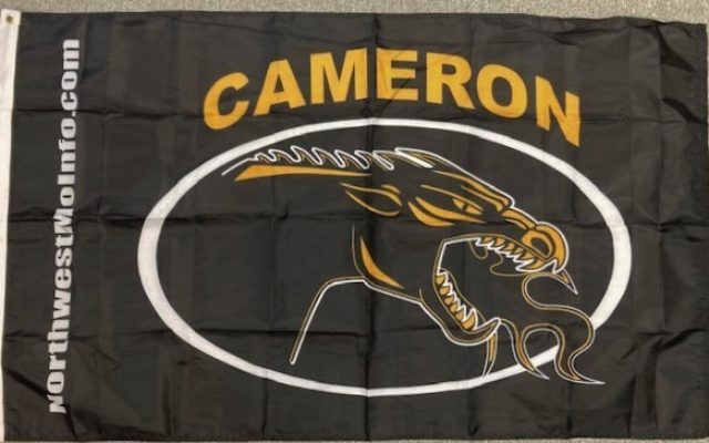 Cameron Dragons School Flag (3' x 5') for $20 (Reg $50)