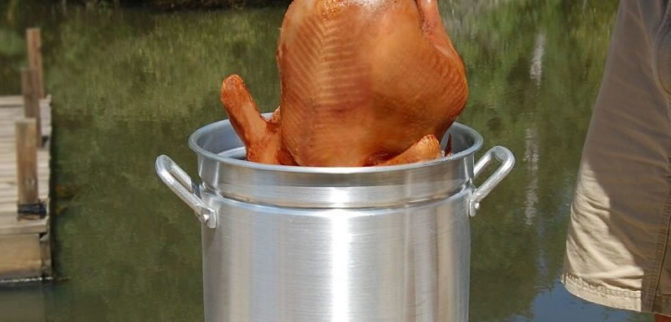 Just $35 for this 30 Qt Turkey Fryer (Retail $56.99)