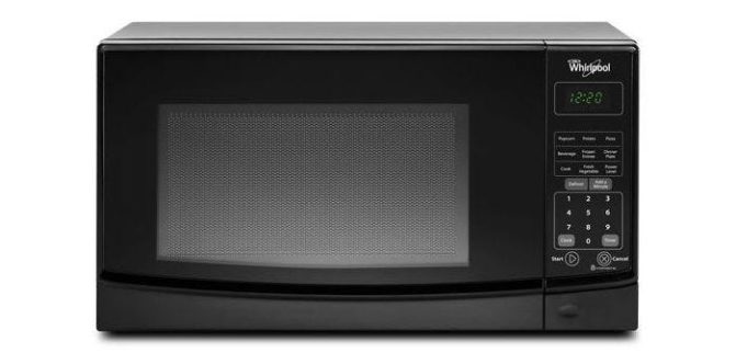 Whirlpool Countertop Microwave (Retail $149) on Sale for $80