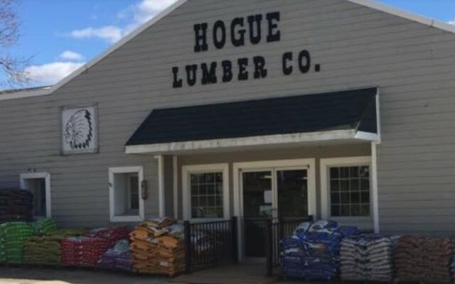 $100 Certificate to Hogue Lumber Company for Only $70!